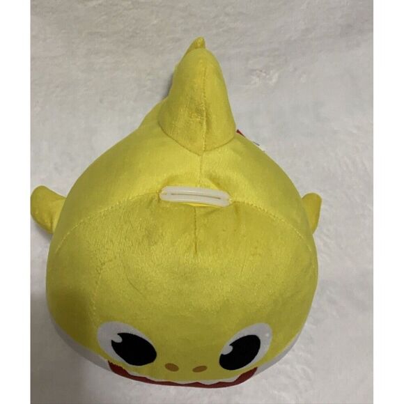 Pinkfong Baby Shark Coin Piggy Bank Plush Yellow Money Box - Picture 3 of 11